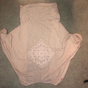 Francescas light weight beige cardigan.